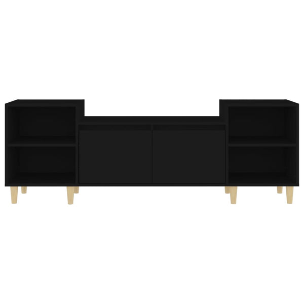 Schwarzer TV-Schrank 160 cm