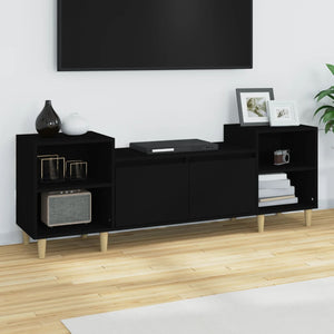 Schwarzer TV-Schrank 160 cm