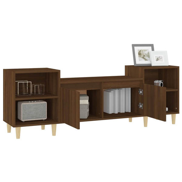TV-Schrank Braun Eichen-Optik 160 cm