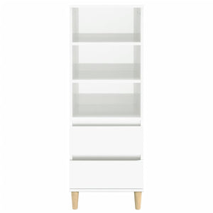Hochglanz Highboard Weiß 40x36x110 cm