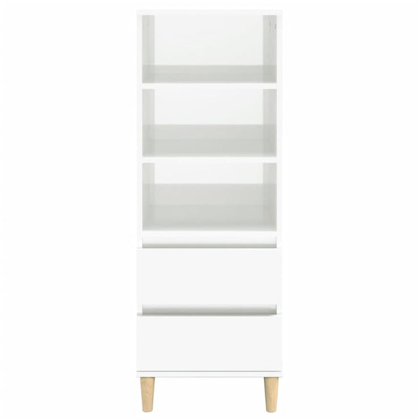 Hochglanz Highboard Weiß 40x36x110 cm
