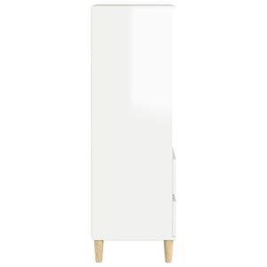 Hochglanz Highboard Weiß 40x36x110 cm