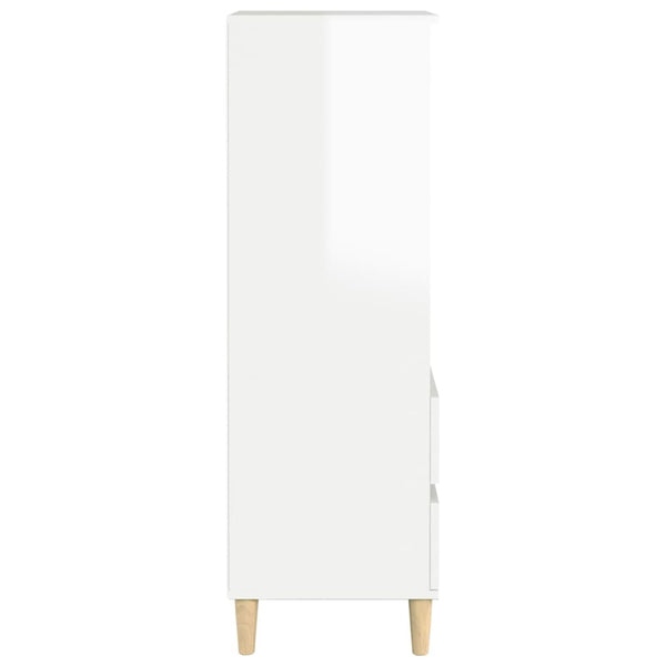 Hochglanz Highboard Weiß 40x36x110 cm