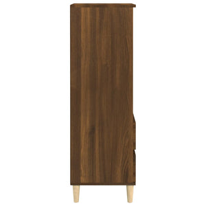 Highboard Braun Eichenoptik 40x36x110 cm