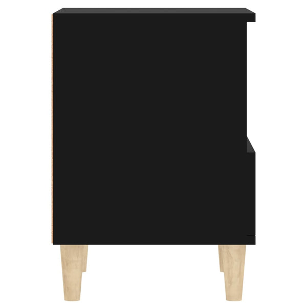 Schwarze Nachttische 2er Set 40x35x50 cm