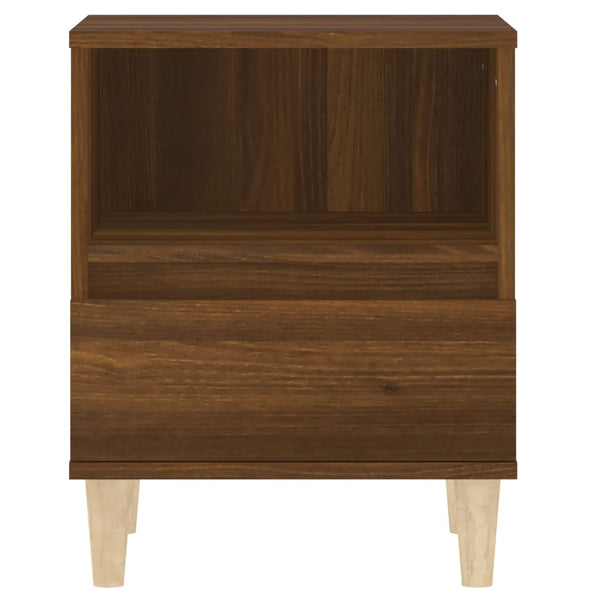 Nachttisch Braun Eichenoptik 40x35x50 cm