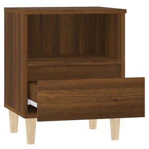 Nachttisch Braun Eichenoptik 40x35x50 cm