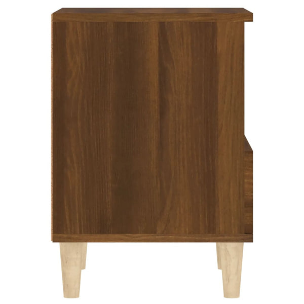 Nachttisch Braun Eichenoptik 40x35x50 cm