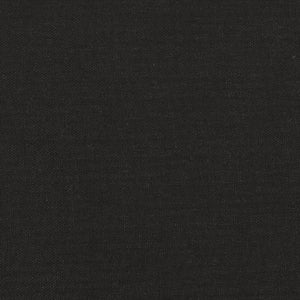 Gaming-Stuhl mit Fußstütze Schwarz Stoff
