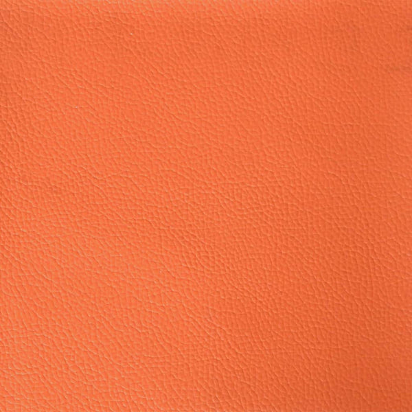 Gaming-Stuhl mit Fußstütze Schwarz und Orange Kunstleder