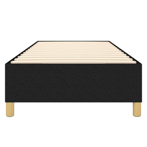 Boxspringbettgestell Schwarz 80x200 cm Stoff