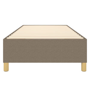 Boxspringbettgestell Taupe 80x200 cm Stoff