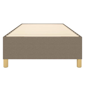 Boxspringbettgestell Taupe 90x190 cm Stoff
