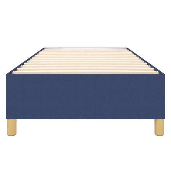 Boxspringbettgestell Blau 90x190 cm Stoff