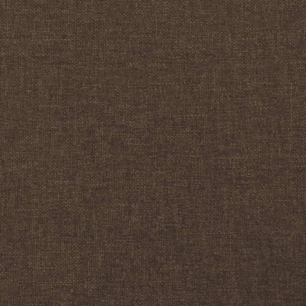 Boxspringbettgestell Dunkelbraun 100x200 cm Stoff