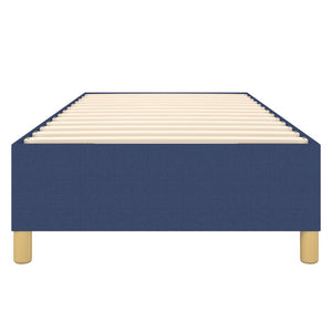 Boxspringbettgestell Blau 100x200 cm Stoff