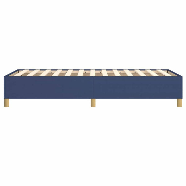 Boxspringbettgestell Blau 100x200 cm Stoff