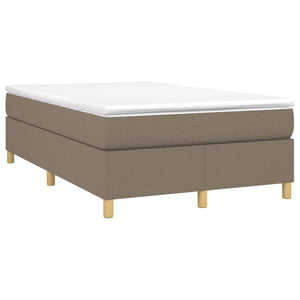 Boxspringbettgestell Taupe 120x200 cm Stoff