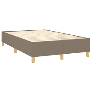Boxspringbettgestell Taupe 120x200 cm Stoff