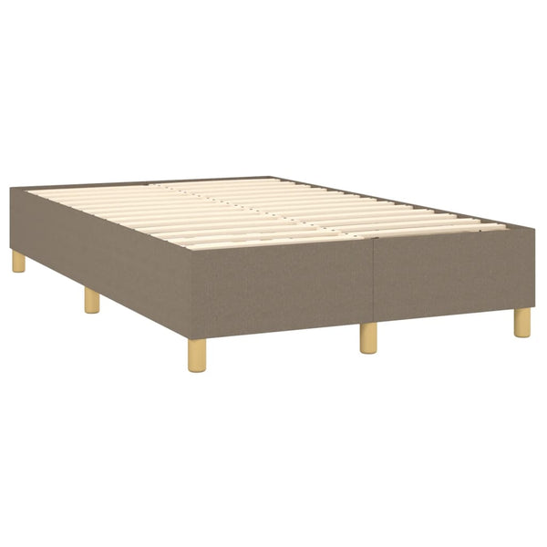 Boxspringbettgestell Taupe 120x200 cm Stoff