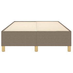 Boxspringbettgestell Taupe 120x200 cm Stoff
