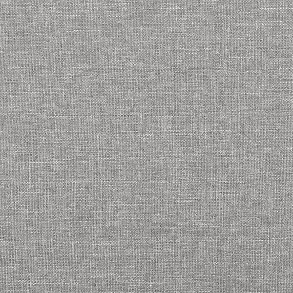 Boxspringbettgestell Hellgrau 140x190 cm Stoff