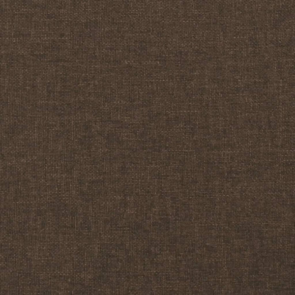 Boxspringbettgestell Dunkelbraun 140x200 cm Stoff