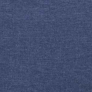 Boxspringbettgestell Blau 160x200 cm Stoff