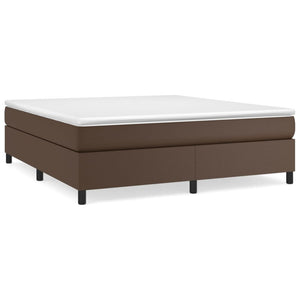 Boxspringbettgestell Braun 180x200 cm Kunstleder