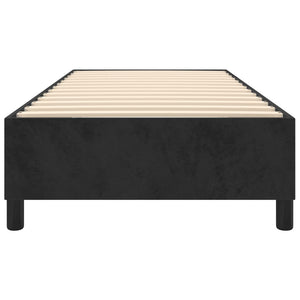 Boxspringbettgestell Schwarz 80x200 cm Samt