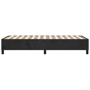 Boxspringbettgestell Schwarz 80x200 cm Samt
