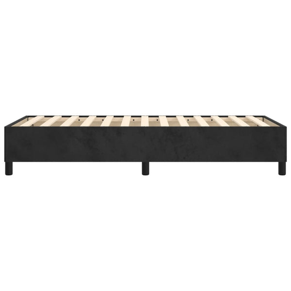Boxspringbettgestell Schwarz 80x200 cm Samt