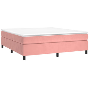 Boxspringbettgestell Rosa 200x200 cm Samt
