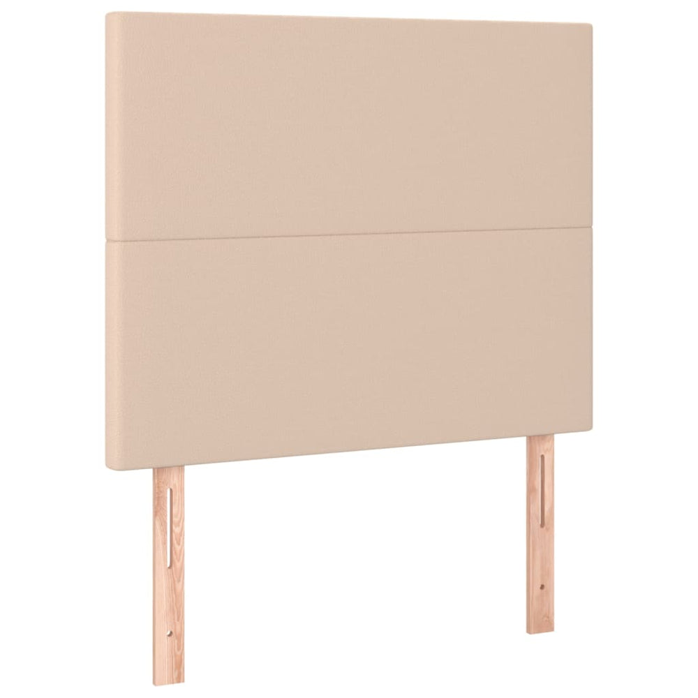 vidaXL Tête de lit cappuccino 80x5x118/128 cm similicuir
