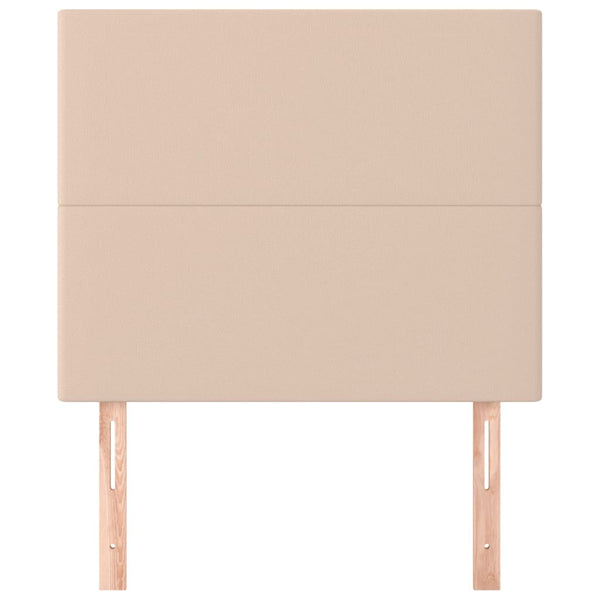 Kopfteil Cappuccino 80x5x118/128 cm Kunstleder