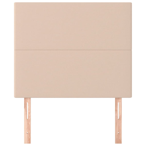 Kopfteil Cappuccino 100x5x118/128 cm Kunstleder