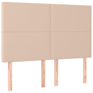 Kopfteil Cappuccino 144x5x118/128 cm Kunstleder