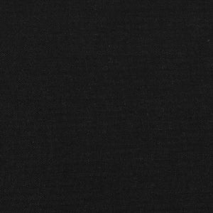 Kopfteil Schwarz 160 x 5 x 118/128 cm Stoff