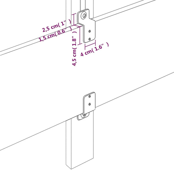 Kopfteil Dunkelblau 144x5x118/128 cm Samt
