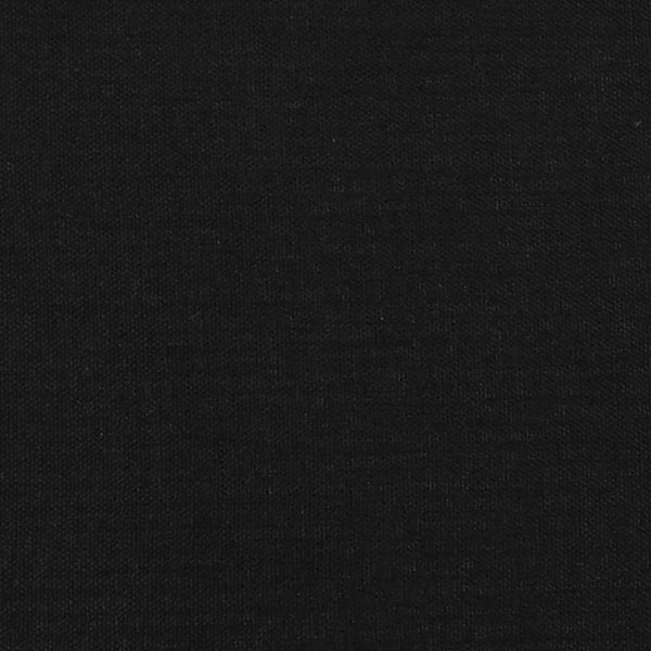 Kopfteil mit Ohren Schwarz 183x23x78/88 cm Stoff