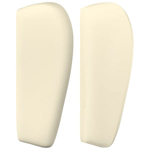 Kopfteil mit Ohren Creme 147x23x78/88 cm Kunstleder