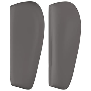 vidaXL Tête de lit à oreilles gris 93x23x78/88 cm similicuir