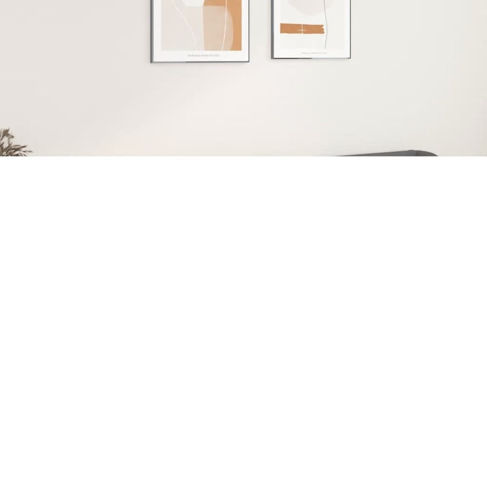 Kopfteil mit Ohren Grau 203x23x78/88 cm Kunstleder