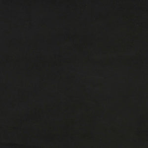 vidaXL Tête de lit avec oreilles Noir 163x23x118/128 cm Velours