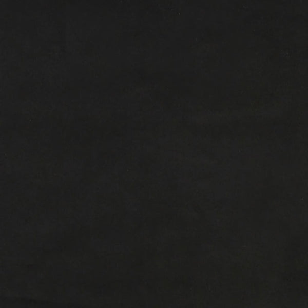 Kopfteil mit Ohren Schwarz 183x23x118/128 cm Samt