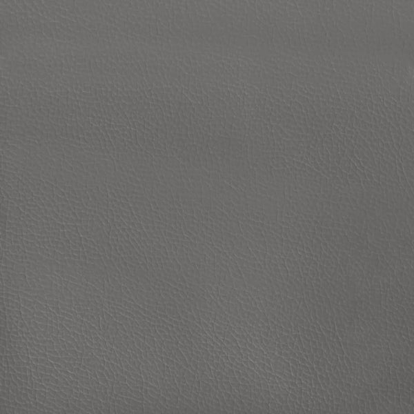 Kopfteil mit Ohren Grau 183x16x78/88 cm Kunstleder