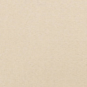 Kopfteil mit Ohren Creme 83x16x78/88 cm Stoff