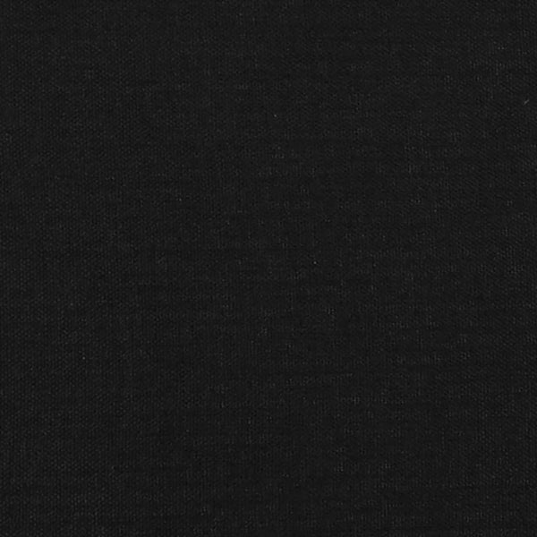 Kopfteil mit Ohren Schwarz 93x16x78/88 cm Stoff