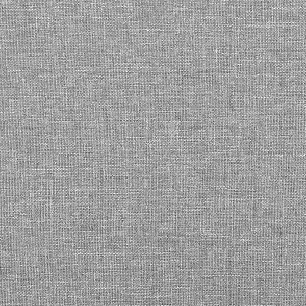 Kopfteil mit Ohren Hellgrau 103x16x78/88 cm Stoff
