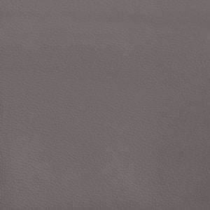 Kopfteil mit Ohren Grau 83x16x118/128 cm Kunstleder